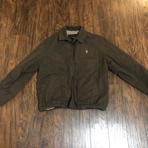 US Polo Green Dress Jacket. Size 2XL